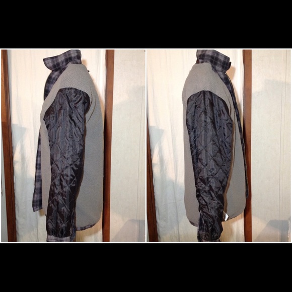 Men's Size Lg Wolverine Zip Up Lined Jacket - Picture 4 of 8